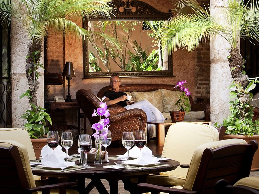 Hotel Frances Santo Domingo - Mgallery Collection 레스토랑 사진